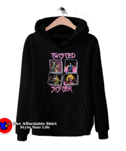 Vintage Twisted Sister Band Unisex Hoodie