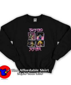 Vintage Twisted Sister Band Unisex Sweatshirt