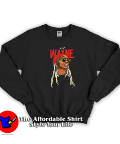 Vintage lil Wayne Painting Rapper Unisex Sweatshirt