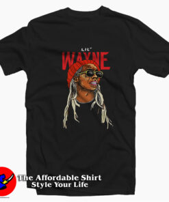 Vintage lil Wayne Painting Rapper Unisex T-shirt
