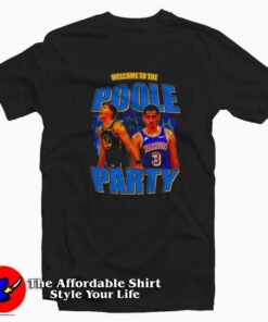 Welcome To The Poole Party Golden State T-shirt