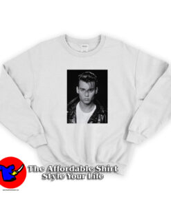 Young Johnny Depp Graphic Vintage Unisex Sweatshirt