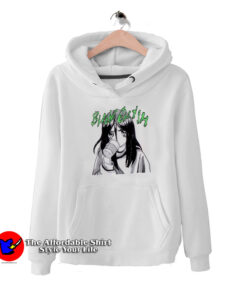 Billie Eilish Anime Portrait With Cup Unisex Hoodie