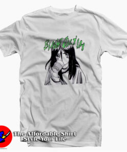 Billie Eilish Anime Portrait With Cup Unisex T-shirt