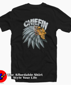 Chiefin Smoke Marijuana Weed Graphic Unisex T-shirt