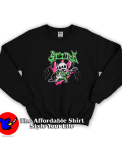 Disney Stitch Heavy Metal Guitar Unisex Sweatshirt
