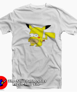 Funny Parody Homer Pikachu Funny Unisex T-shirt