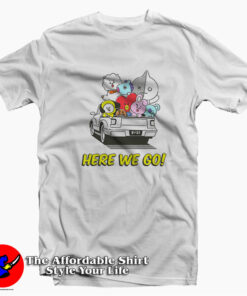 Here We Go Funny K Pop Boys Band Unisex T-shirt