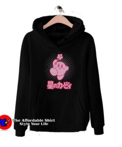 Japan Kirby Pink Star Rod Funny Unisex Hoodie