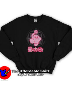 Japan Kirby Pink Star Rod Funny Unisex Sweatshirt