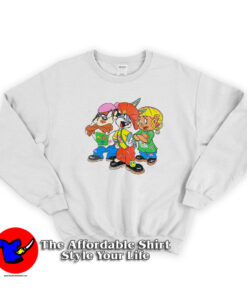 Looney Tunes Bugs Bunny Taz Hip Hop Style Sweatshirt