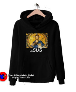 Meme SUS Jesus Funny Unisex Hoodie