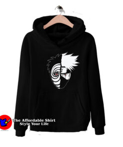 Naruto Shippuden Tobi & Kakashi Split Unisex Hoodie