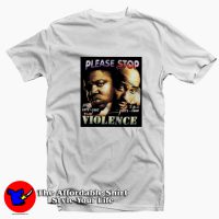 Please Stop Violence VIntage Biggie 2pac T-shirt