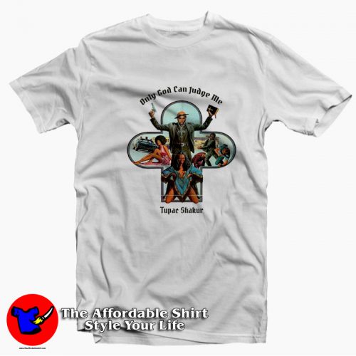 Tupac Shakur Only God Can Judge Me Vintage T Shirt 500x500 Tupac Shakur Only God Can Judge Me Vintage T shirt On Sale