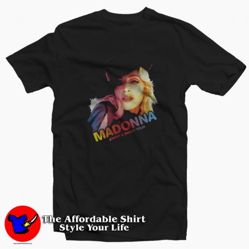 Vintage 2008 Madonna Sweet Sticky Tour T Shirt 500x500 Vintage 2008 Madonna Sweet & Sticky Tour T shirt On Sale