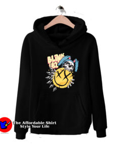 Vintage Blink-182 Skull Bunny Funny Unisex Hoodie