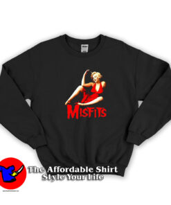 Vintage Misfits Marilyn Monroe in Red Sweatshirt