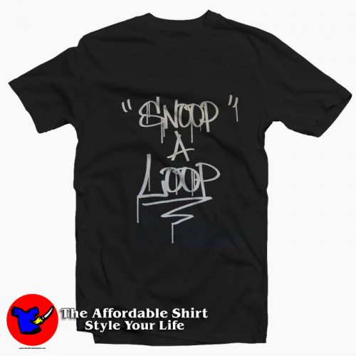 Vintage Snoop Dog Snoop A Loop Graphic T Shirt 500x500 Vintage Snoop Dog Snoop A Loop Graphic T shirt On Sale