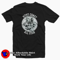 Vintage West Coast All Star Legend Unisex T-shirt