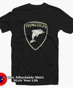 Young Dolph Paper Route Empire Parody T-shirt