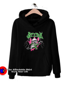 Disney Stitch Heavy Metal Guitar Graphic Hoodie