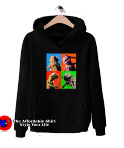 Disney The Muppets Kermit The Frog Pop Art Hoodie