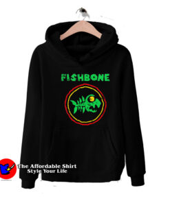 Fishbone Funk Skeleton Rock Band Vintage Hoodie