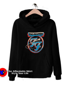 Foo Fighters Space Crest Vintage Unisex Hoodie