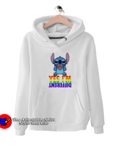 Funny Stitch Yes I'm Different Parody Unisex Hoodie