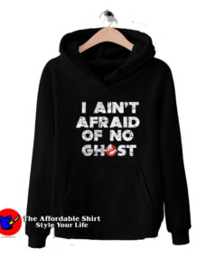 Ghostbusters I Ain't Afraid Distressed Unisex Hoodie