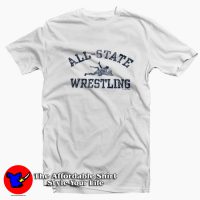Lewd Sex Humor All State Wrestling Parody Vintage T-Shirt