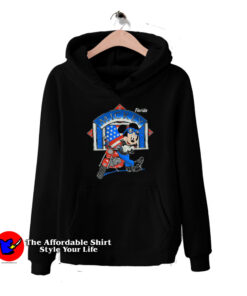 Mickey Mouse Motorcycle Live To Ride Unisex Hoodie