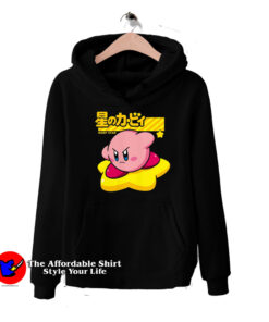 Nintendo Kirby Kanji Star Warp Unisex Hoodie