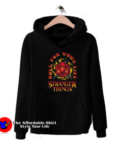 Stranger Things Fire And Dice Unisex Hoodie