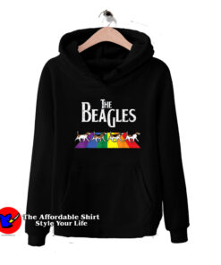 The Beagles Dog Rainbow LGBT Pride Unisex Hoodie