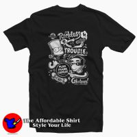 The Simpsons and Milhouse Reckless Trouble T-Shirt