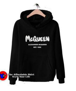 Alexander McQueen Graffiti 1992 Graphic Hoodie