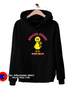 Bape x Sesame Street Milo And Big Bird Unisex Hoodie