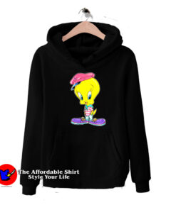 Cute Tweety Bird Looney Toons Vintage 90s Hoodie