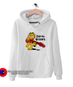 Garth Brooks x Garfield Vintage Cartoon Hoodie