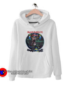 Iron Maiden 1987 Somewhere On Tour Vintage Hoodie