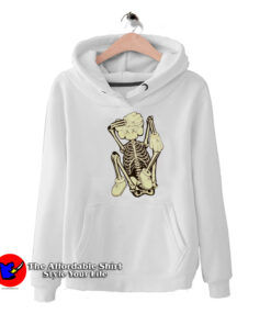 Funny KAWS Skeleton New Fiction Bone Unisex Hoodie