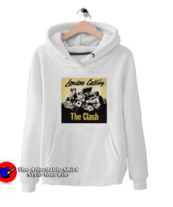 London Calling And Armagideon Time Vintage Hoodie