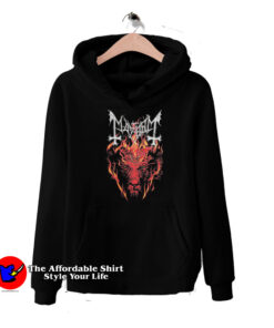 Mayhem Fire Goat Unisex Graphic Hoodie