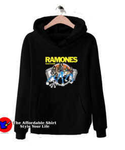 Ramones Road To Ruin Album Cover Unisex Hoodie
