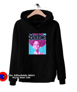 Retro Style Afro Barbie Doll Unisex Hoodie