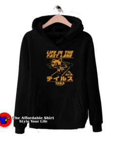 Sonic Hedgehog Tails Living In The Fast Lane Hoodie