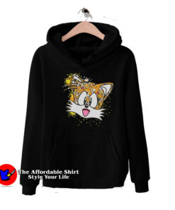 Sonic The Hedgehog Tails Pixel Unisex Hoodie