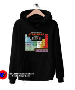 Star Wars Periodic Table of Elements Unisex Hoodie